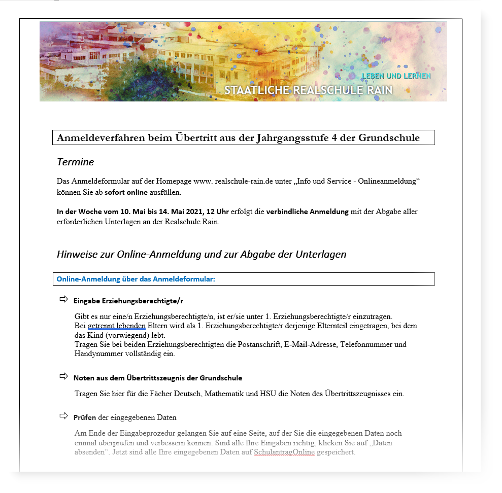 Anleitung Onlineanmneldungv221 22