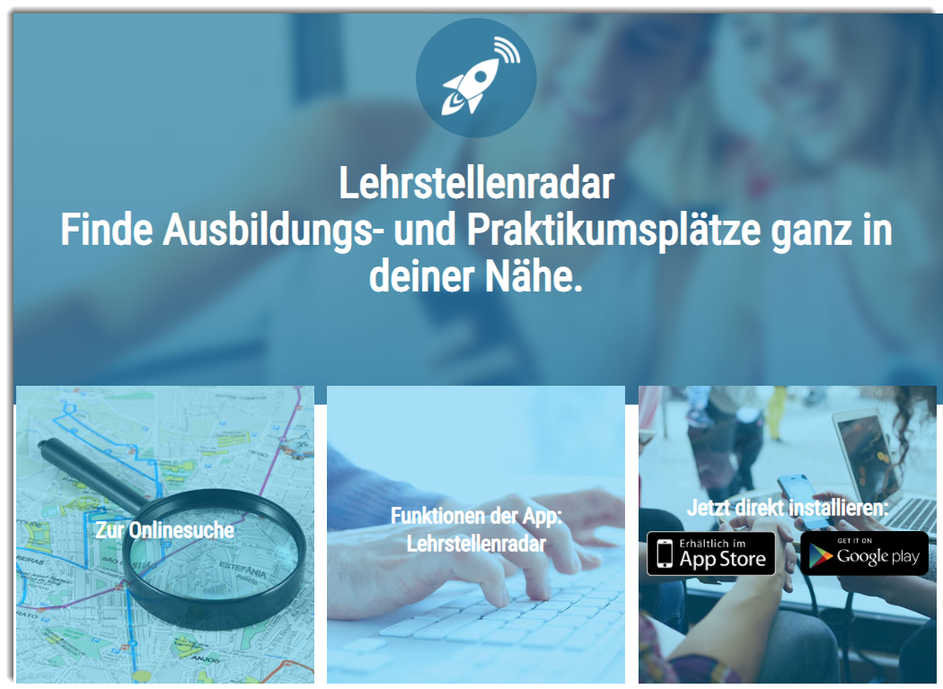Lehrstellenradar
